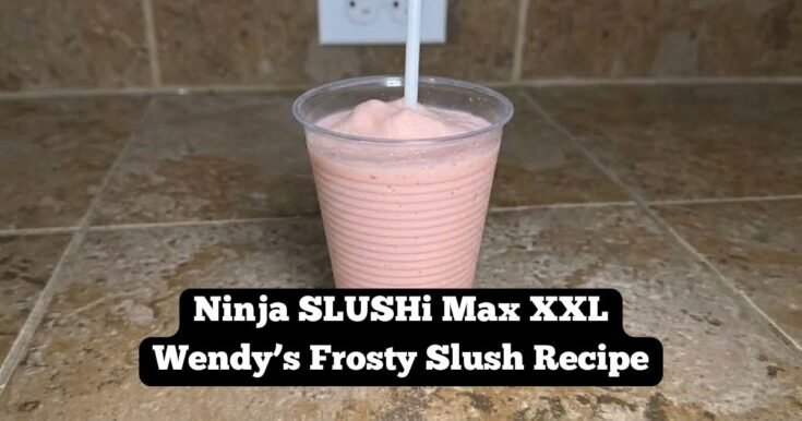 Ninja SLUSHi Max XXL Wendy’s Frosty Slush Recipe