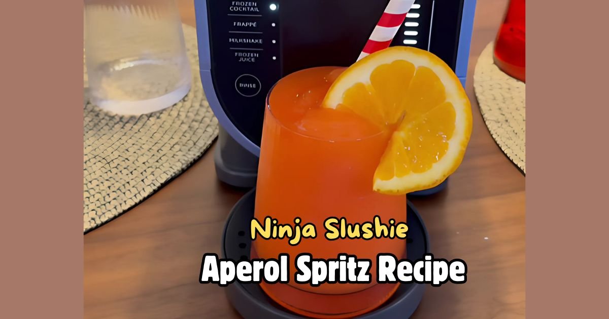 Ninja Slushie Aperol Spritz Recipe