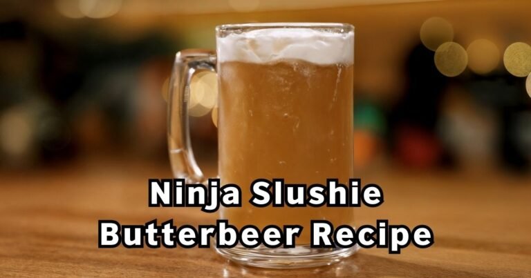 Ninja Slushie Butterbeer Recipe