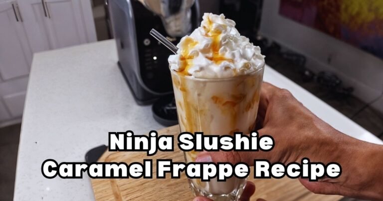 Ninja Slushie Caramel Frappe Recipe