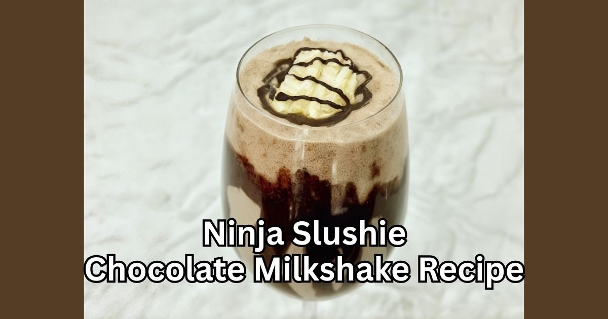 Ninja Slushie Chocolate Milkshake Recipe