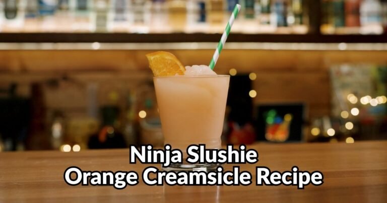 Ninja Slushie Orange Creamsicle Recipe