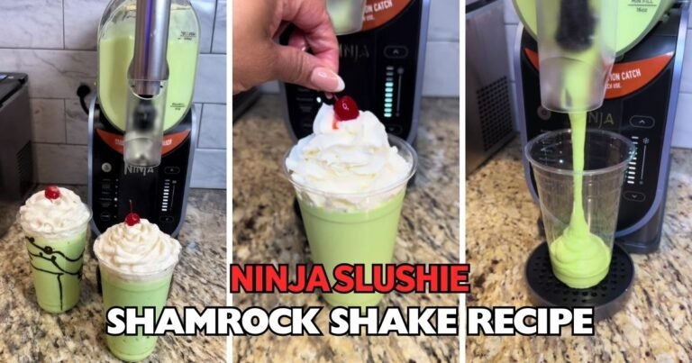 Ninja Slushie Shamrock Shake Recipe