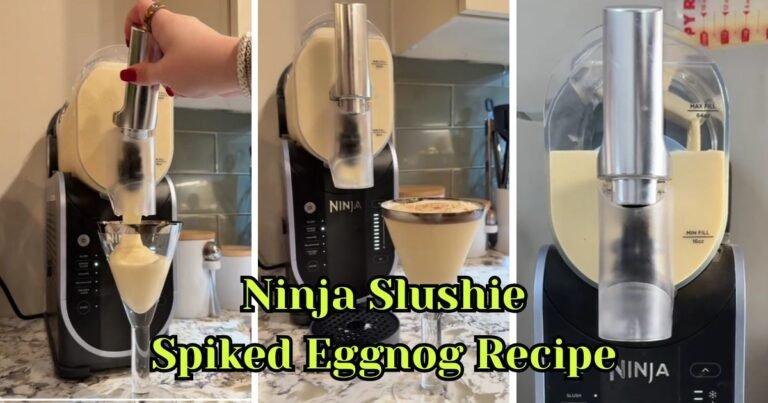 Ninja Slushie Spiked Eggnog Recipe