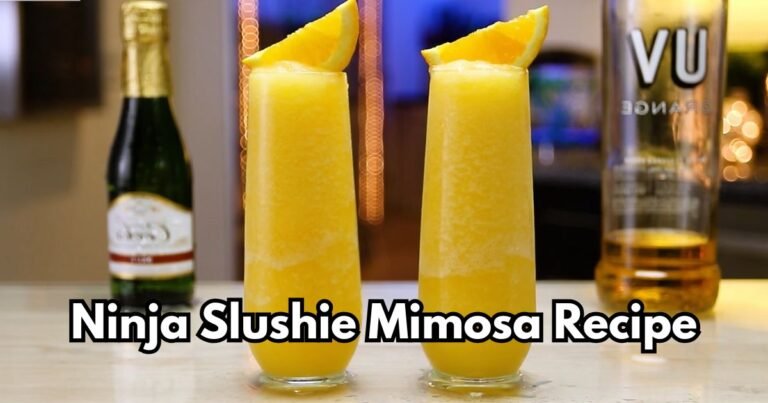 Ninja Slushie Mimosa Recipe