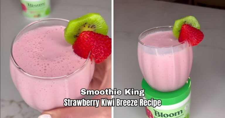 Smoothie King Strawberry Kiwi Breeze Recipe