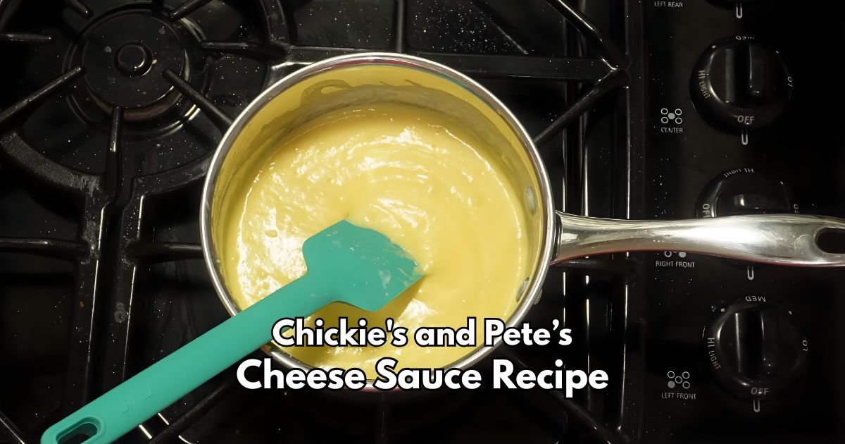 Chickie's and Pete’s Cheese Sauce Recipe