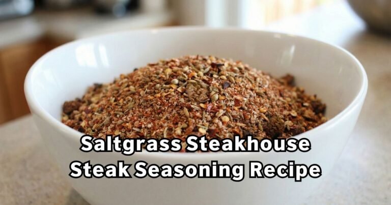 Saltgrass Steakhouse Steak Seasoning Recipe