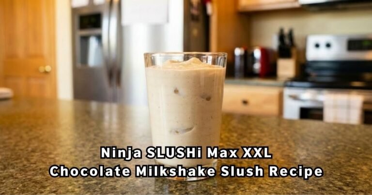 Ninja SLUSHi Max XXL Chocolate Milkshake Slush Recipe
