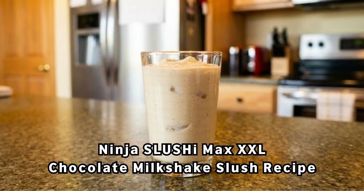 Ninja SLUSHi Max XXL Chocolate Milkshake Slush Recipe