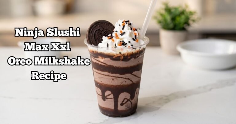 Ninja Slushi Max Xxl Oreo Milkshake Recipe
